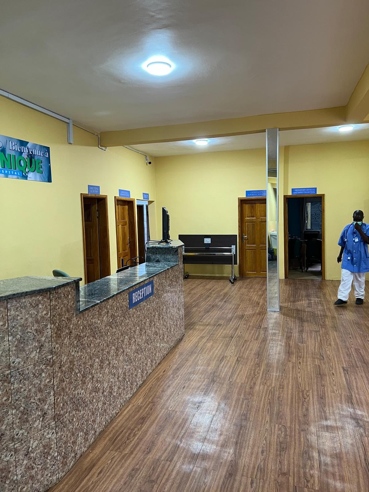 Unique Hospital reception